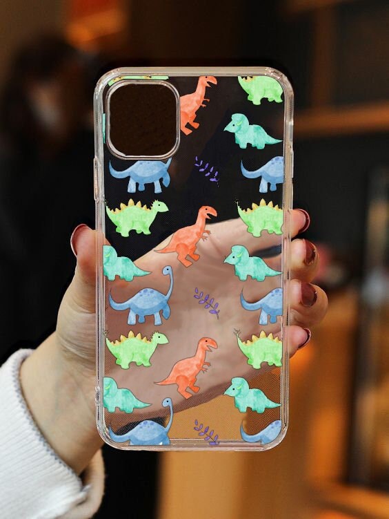 CARLOCA Compatible with iPhone 8 Plus Case,Dinosaur Fossil iPhone 7 Plus  Cases for Girls Boys,Graphic Design Shockproof Anti-Scratch Drop Protection  Case for iPhone 7/8 Plus : : Electronics
