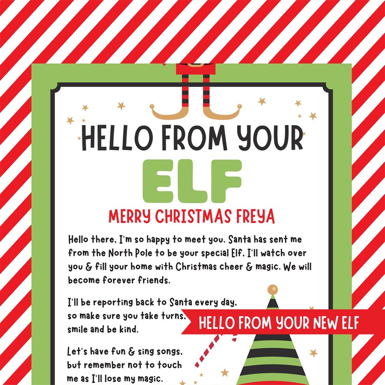 Arriba 99+ Foto Carta De Despedida Elf On The Shelf En Español Actualizar