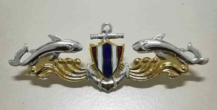 ピンバッジ Royal Thai Navy Badge Thailand Marine Pin Original Item 