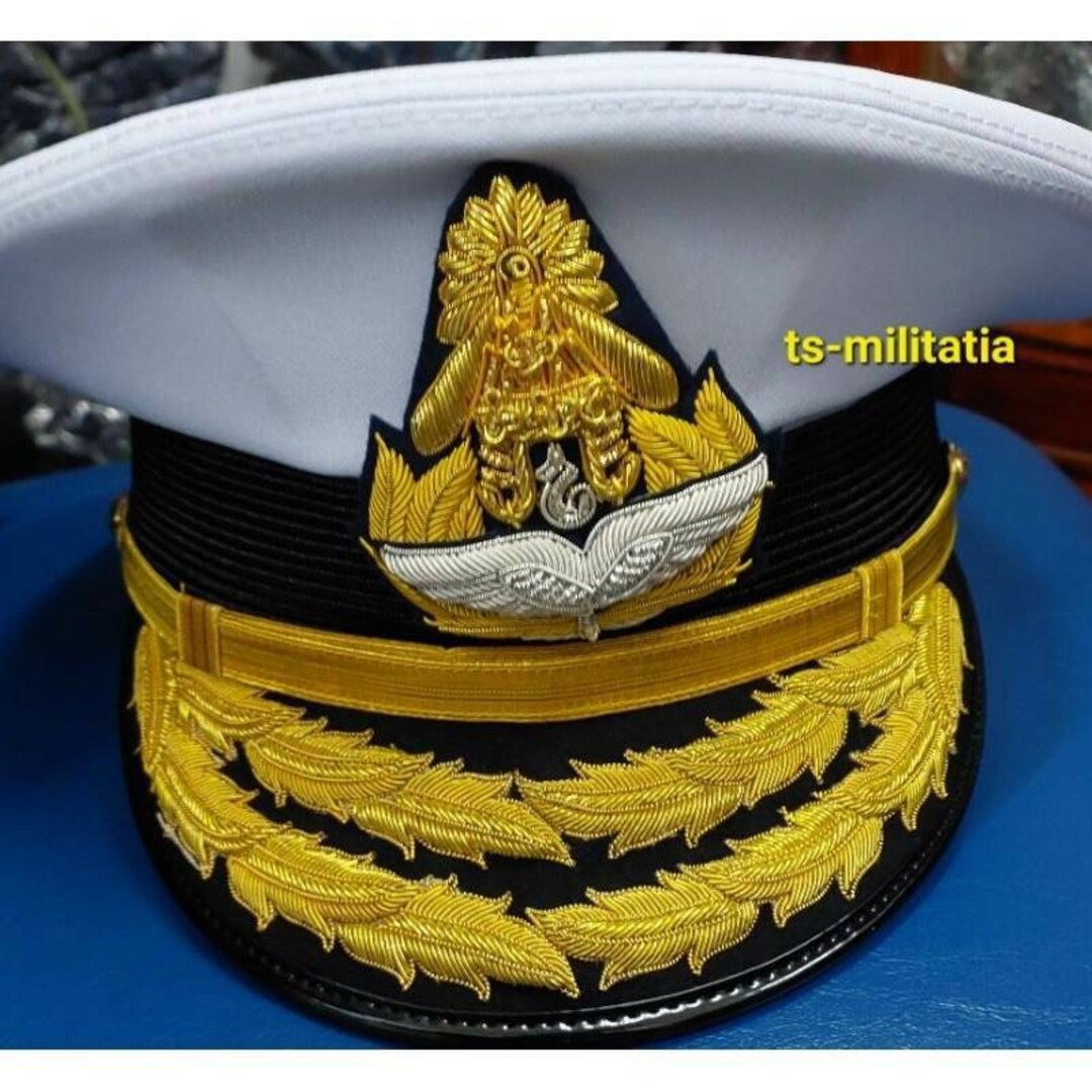 Air Chief Marshal Royal Thai Air Force Cap, Hat Soldier Hat for RTAF