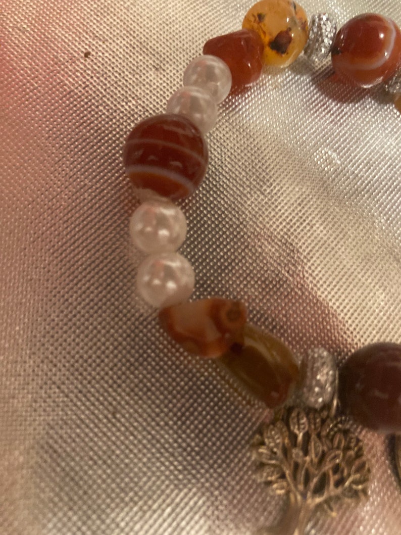 Tree of Life Beaded Bracelet |motivational Charm Bracelet |unisex Earth ...