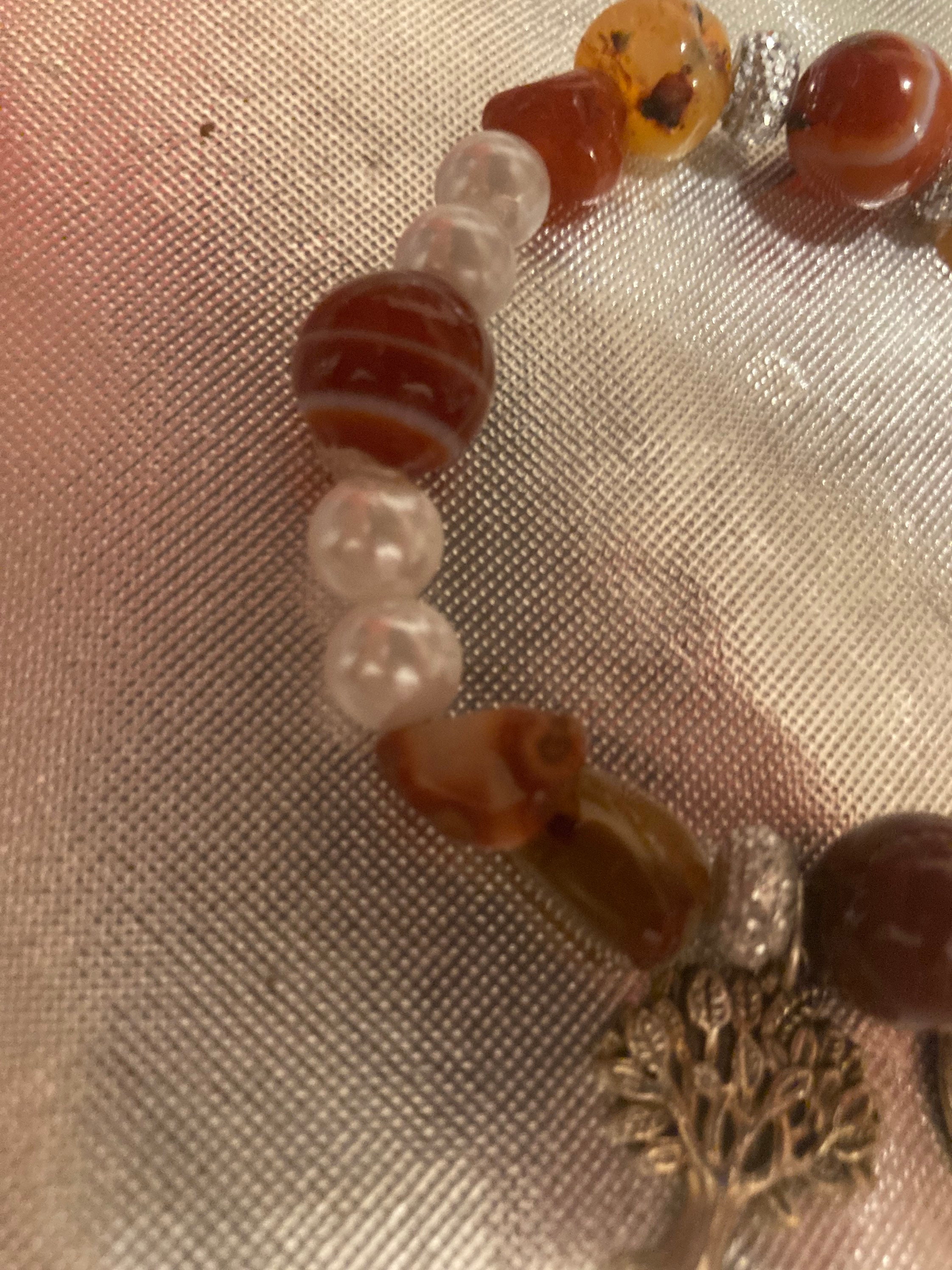 Tree of Life Beaded Bracelet |motivational Charm Bracelet |unisex Earth ...