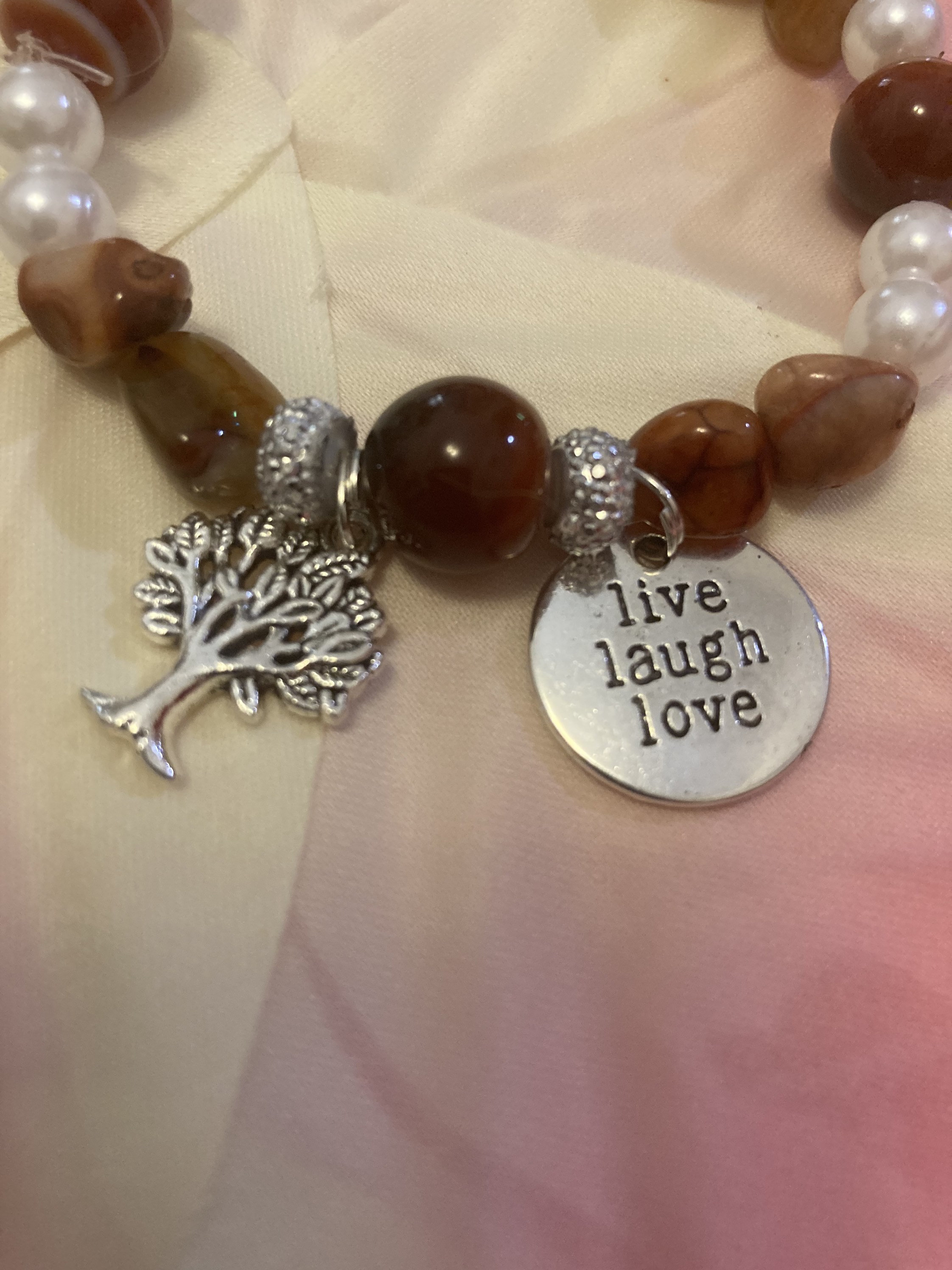 Tree of Life Beaded Bracelet |motivational Charm Bracelet |unisex Earth ...