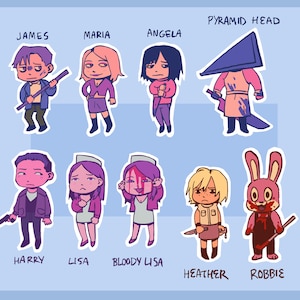 Silent Hill Stickers