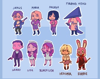 Silent Hill Stickers