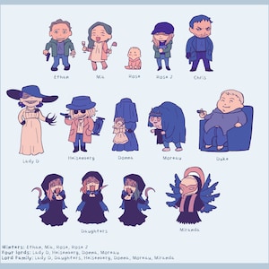 RE8 Stickers