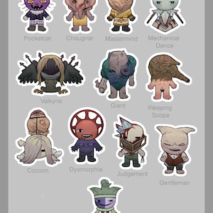 Fear and Hunger 2: Termina Moonscorch Stickers