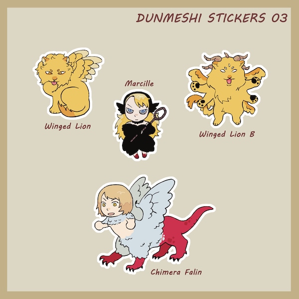 DunMeshi Stickers 03