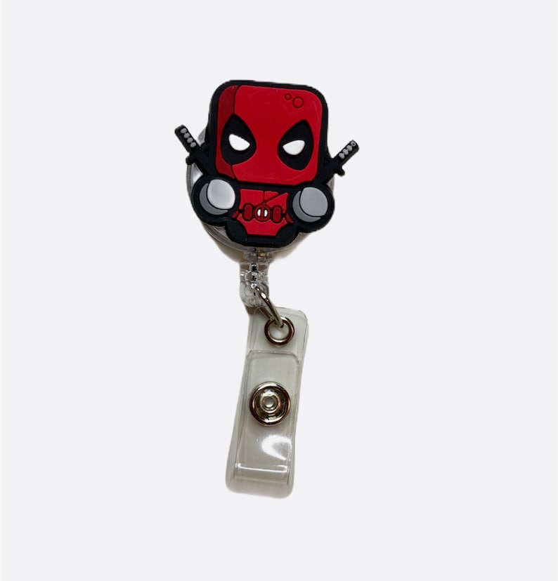 Marvel Avengers Rétractable Name Tag ID Badge Holder Reel 3D - Etsy France