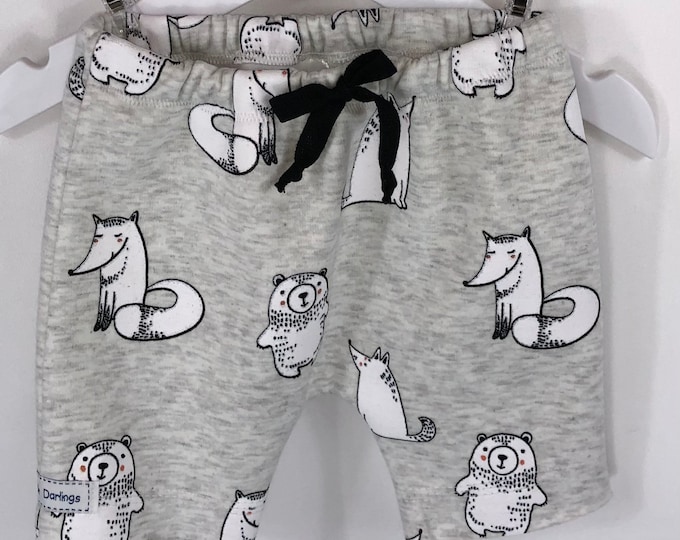Childrens Shorts - Toddler or child Unisex Comfy Bear Shorts