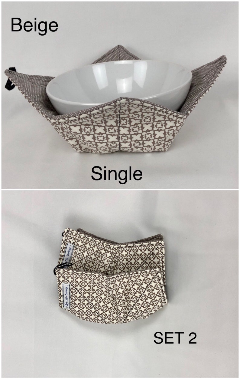 Reversible bowl cosies hot soup bowl holder microwave bowl Etsy
