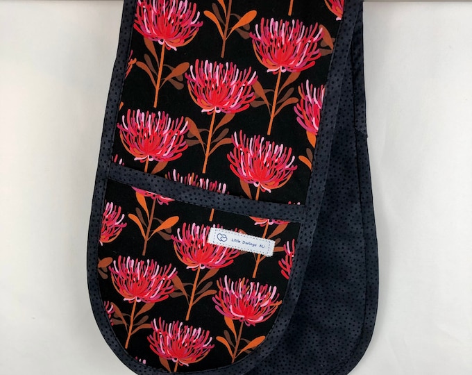Double Ended Oven Mitt, Insulated Baking Accessory