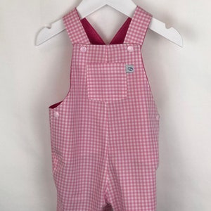 Cotton Baby Romper: Linen Blend Overalls