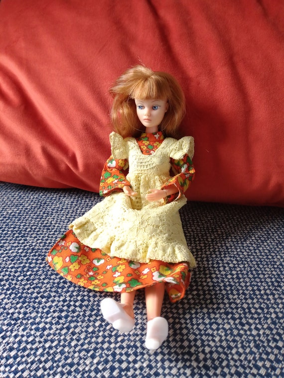 Vintage Dollikin Doll. Articulated Doll Seventies. Etsy Australia