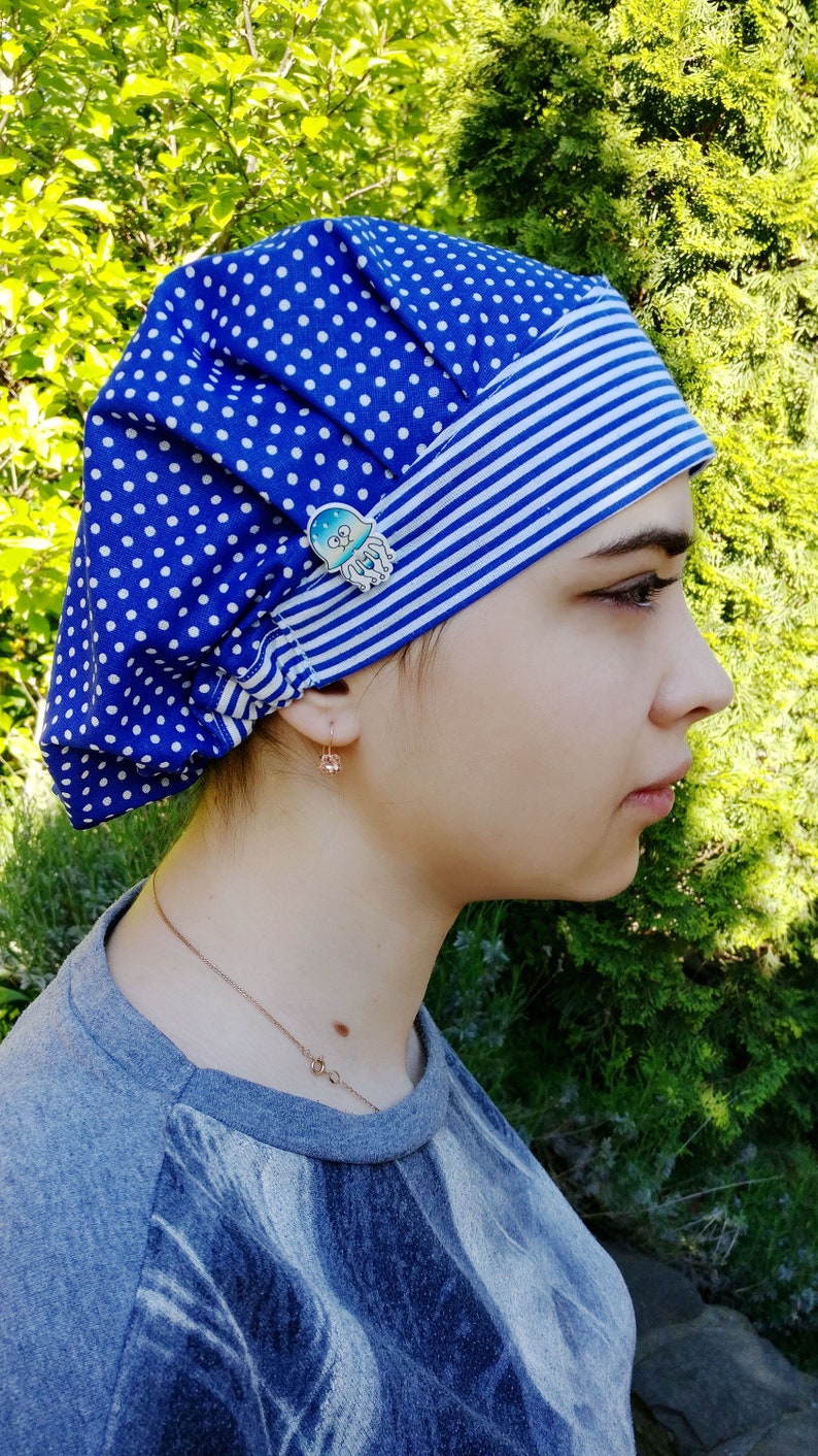 Nurse Scrub Hat Sewing Patterns Bouffant Surgical Cap Etsy