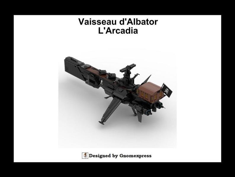 デジタル説明書 PDF - MOC Albator Arcadia 画像 4