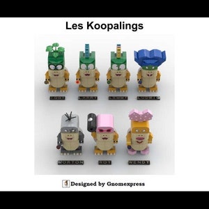 Digital instruction PDF - MOC Koopaling (Bundle) - Brickheadz