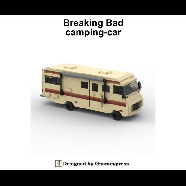 Digital instruction PDF - MOC Breaking Bad camping-car