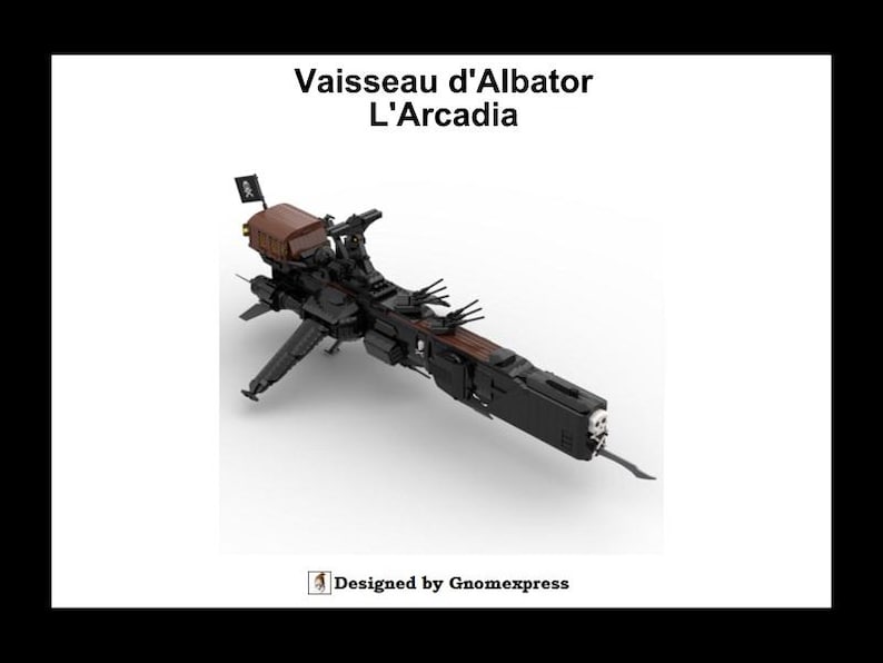 デジタル説明書 PDF - MOC Albator Arcadia 画像 3