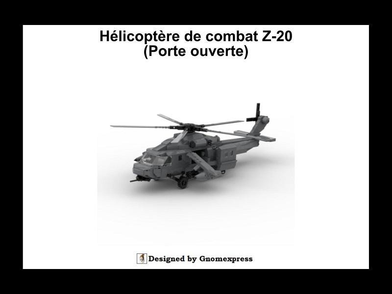 Digital Instruction PDF - MOC WAR Combat Helicopter Z20 - Etsy