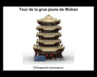 Digital instruction PDF - MOC Yellow crane tower of Wuhan