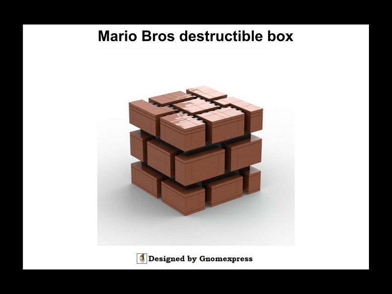 Digital Instruction PDF - MOC Destructible Box - Etsy
