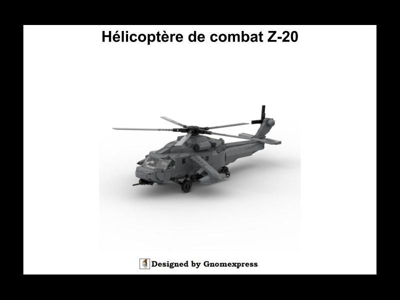 Digital Instruction PDF - MOC WAR Combat Helicopter Z20 - Etsy