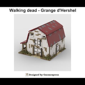 Digital instruction PDF - MOC Walking Dead - Herschel Barn