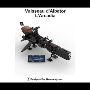 Digitale instructie PDF - MOC Albator Arcadia