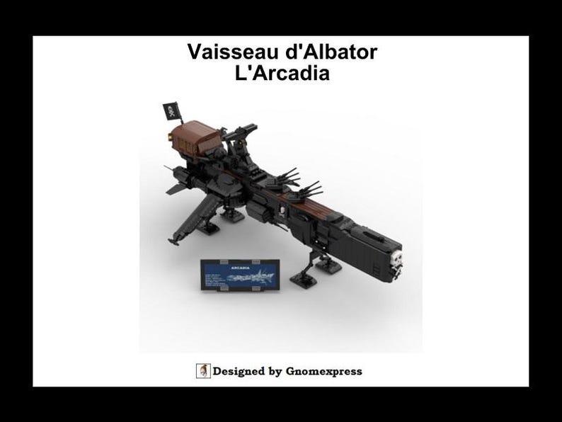 デジタル説明書 PDF - MOC Albator Arcadia 画像 1