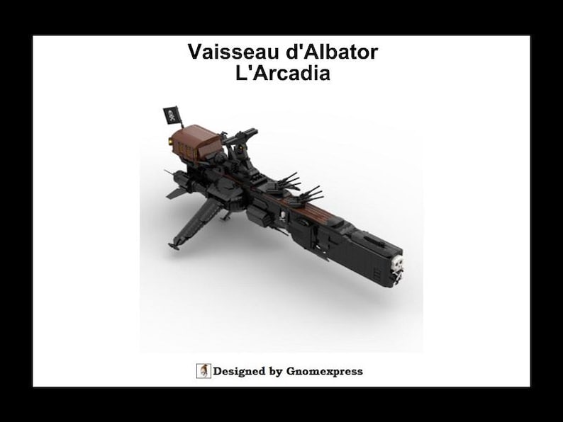デジタル説明書 PDF - MOC Albator Arcadia 画像 2