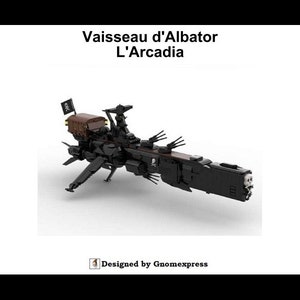 Digital instruction PDF - MOC Albator Arcadia