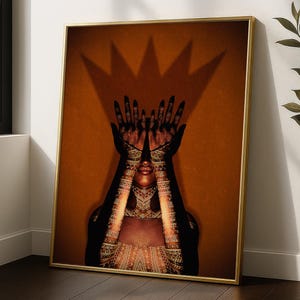 black woman art: african american art work for your living room.
