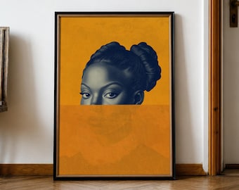 black art | african american wall art | african wall art | african art | black art canvas wall art