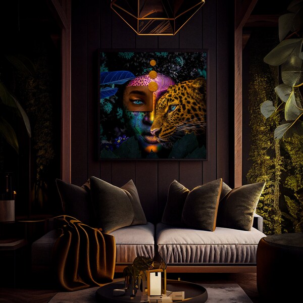 Extra Large African American Wall Art Etsy