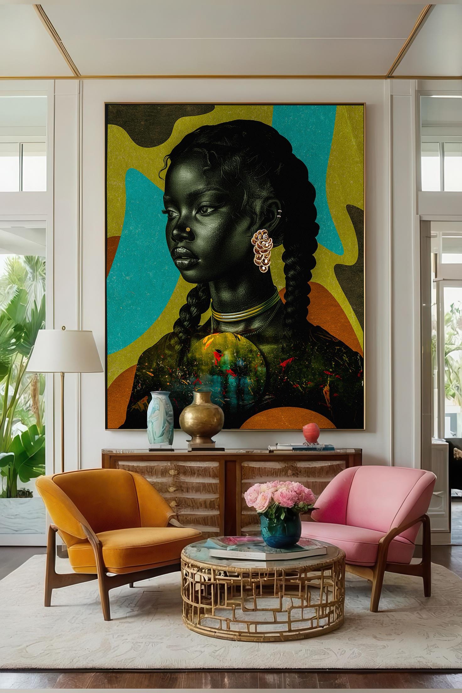 black art african american wall art african wall art african art black art canvas wall art