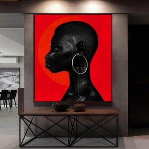 african art wall decor for your living room.