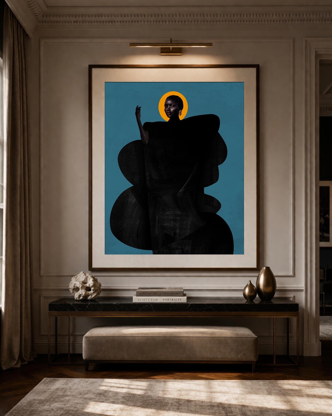 Black Woman Art: African American Art Work for Your Living Room. - Etsy