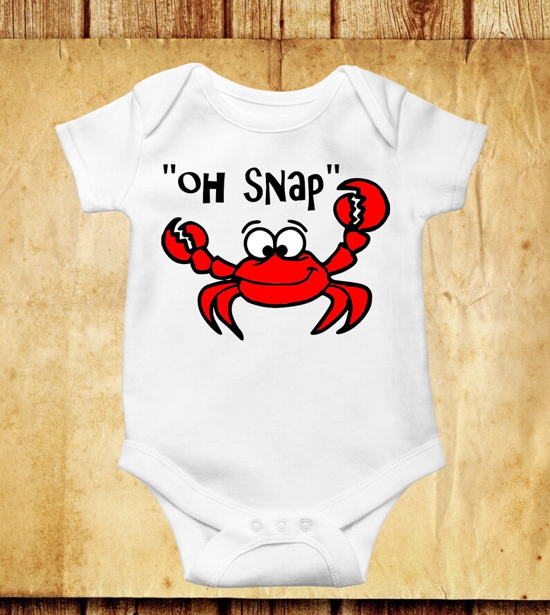 Oh Snap Little Crab so Cute Lol Digital Files Digital - Etsy