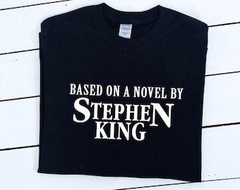 Stephen King Novel Fan T-Shirt: Horror Literature Lover Gift