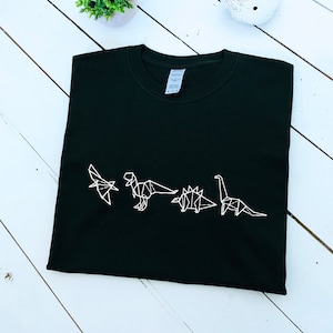Un Dinosauro IN Un Preistorico Foresta T-Shirt 100% IN Cotone - Foto 5