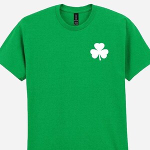 Shamrock Graphic T-Shirt: St. Patrick&#39;s Day Heavy Cotton Tee