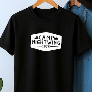 Camp Nightwing T-Shirt: Fear Street, Halloween Costume Tee image 1