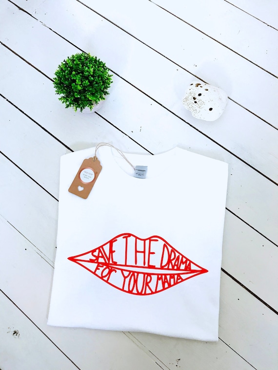 Save the Drama Graphic Tee, Rachel Green Inspired, Friends Fan Shirt