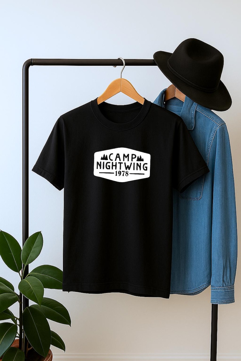 Camp Nightwing T-Shirt: Fear Street, Halloween Costume Tee image 1