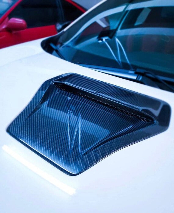 Synth Carbon Fiber Hood Scoop for FK8 Type R Etsy