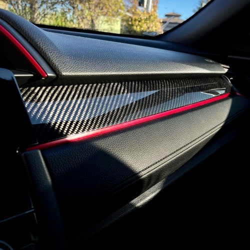 Carbon Fiber Roof Top Trim Molding Kit for HONDA CIVIC Etsy