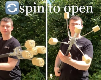 Personel Umbrella Dragon do pokazu ognia