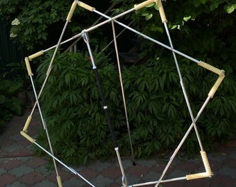 Mexican Star, fast folding, fire show