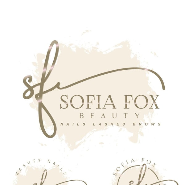 Logo Designer, Custom Logo Design, Premade logo for Hair Dresser, Spa, Nail, Beauty, Lash, Salon, Make Up Artist, Brows, Cosmetic